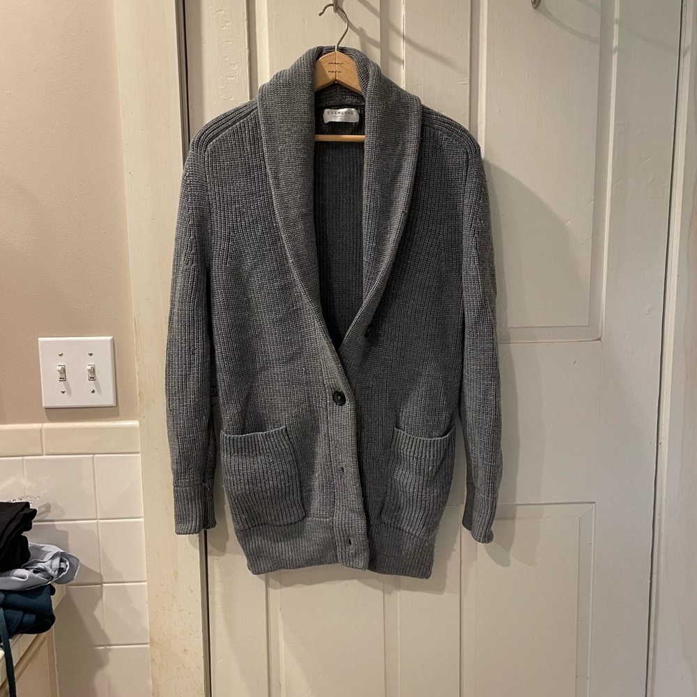 Womens Everlane cardigan